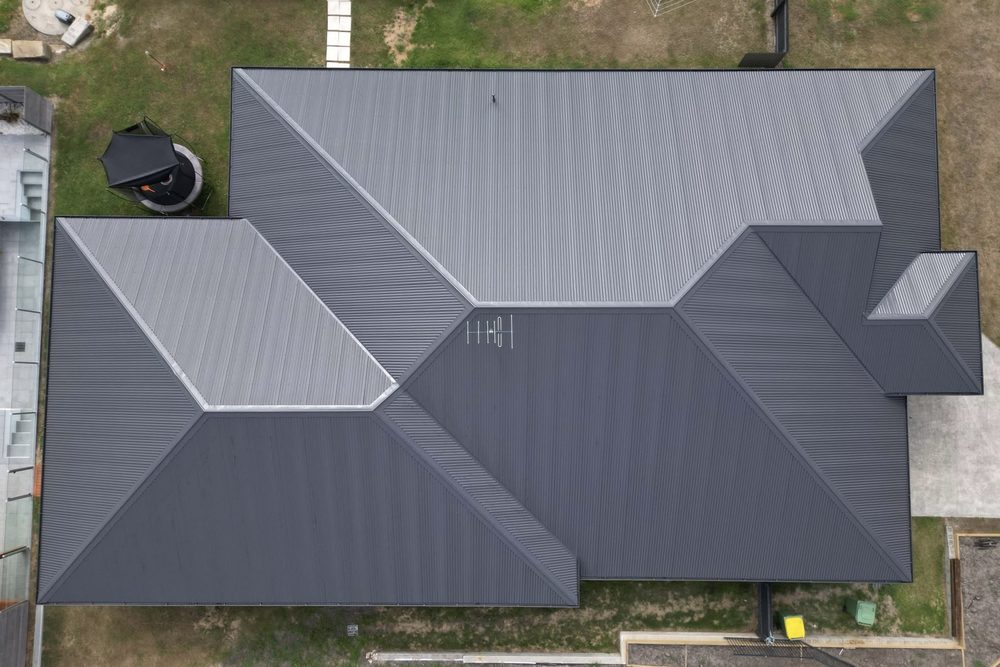 Finished green roof
